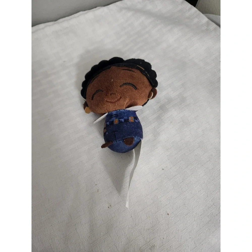 Disney Wish Asha Plush Beanbag Toy Just Play Blue Dress Small Stuffed Character